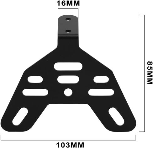 Motorcycle Tail Light Rear License Plate Holder Bracket Mounting Kit CNC for Sur Ron Surron Light Bee X X260 X160 Electric Dirt Bike Purple in Saudi Arabia