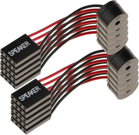 10PCS Mini Speaker for Interanal Computer Motherboard Mini Onboard Case Buzzer Board Beep Alarm in Saudi Arabia