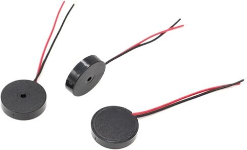 100pcs 1704 Passive piezoelectric Lead Buzzer 17 * 4MM AC Low Power Consumption Frequency 4000HZ Buzzer in Saudi Arabia