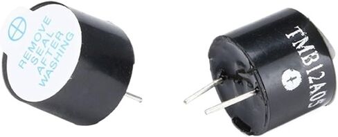 100pcs Height 9.5mm 5V Active Buzzer Alarm Sounder Speaker Electromagnetic in Saudi Arabia
