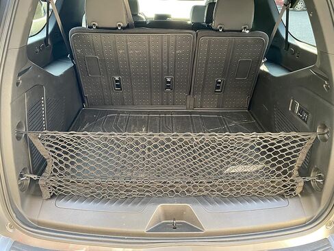 Trunk Organizer Cargo Net for Chevrolet Suburban 2015–2025 – Envelope Style Cargo Net for SUV – Premium Mesh Car Trunk Organizer Vehicle Carrier Storage – Compatible with Suburban in Saudi Arabia