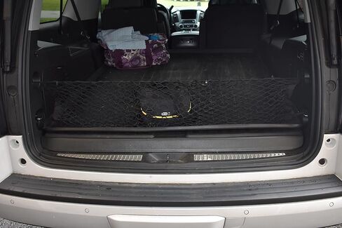 Trunk Organizer Cargo Net for Chevrolet Suburban 2015–2025 – Envelope Style Cargo Net for SUV – Premium Mesh Car Trunk Organizer Vehicle Carrier Storage – Compatible with Suburban in Saudi Arabia