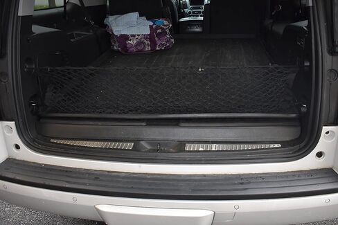 Trunk Organizer Cargo Net for Chevrolet Suburban 2015–2025 – Envelope Style Cargo Net for SUV – Premium Mesh Car Trunk Organizer Vehicle Carrier Storage – Compatible with Suburban in Saudi Arabia