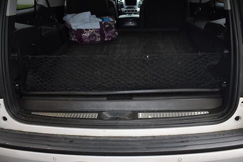 Trunk Organizer Cargo Net for Chevrolet Suburban 2015–2025 – Envelope Style Cargo Net for SUV – Premium Mesh Car Trunk Organizer Vehicle Carrier Storage – Compatible with Suburban in Saudi Arabia