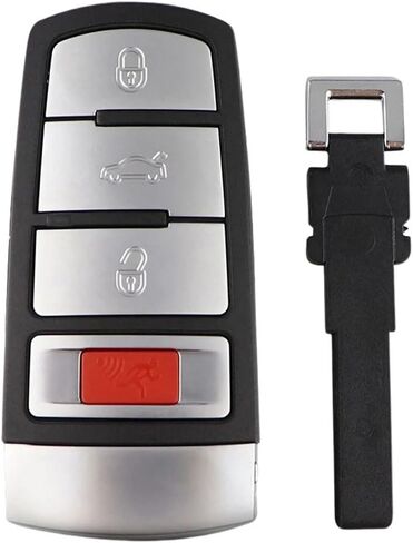Replacement Remote Car Key Fob Cover Case fit for VW Volkswagen Passat 2006-2013 Volkswagen CC 2009-2015 Keyless Entry Key Fob Shell (Model-C) in Kuwait