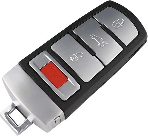 Replacement Remote Car Key Fob Cover Case fit for VW Volkswagen Passat 2006-2013 Volkswagen CC 2009-2015 Keyless Entry Key Fob Shell (Model-C) in Kuwait