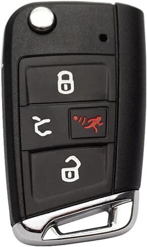 Replacement Remote Car Key Fob Cover Case fit for VW Volkswagen Passat 2006-2013 Volkswagen CC 2009-2015 Keyless Entry Key Fob Shell (Model-C) in Kuwait