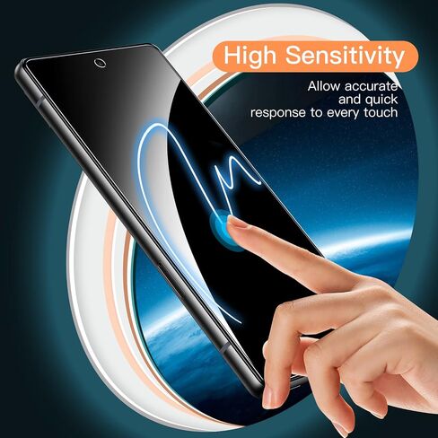 JETech Screen Protector for Google Pixel 9 Pro XL, Tempered Glass Film with Easy Installation Tool, Fingerprint Compatible, HD Clear, 3-Pack in Saudi Arabia