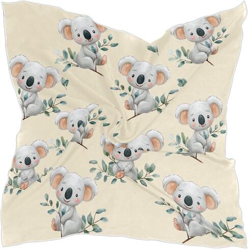 Satin Square Head Scarves Silk Neck Scarf Hair Sleeping Wraps for Women in Saudi Arabia