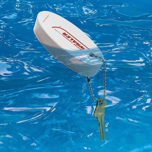 GRAPHICS & MORE Boston Whaler Red Logo Floating Keychain Oval Foam Fishing Boat Buoy Key Float in Saudi Arabia