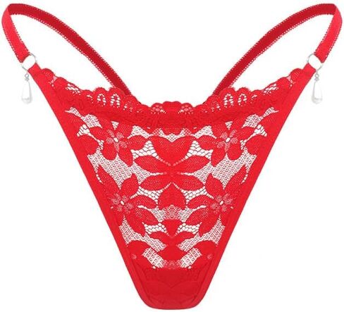 5 Pieces Women's Seamless G-String Thongs with Floral Design – Elegant, Comfortable, and Invisible Underwear in Saudi Arabia