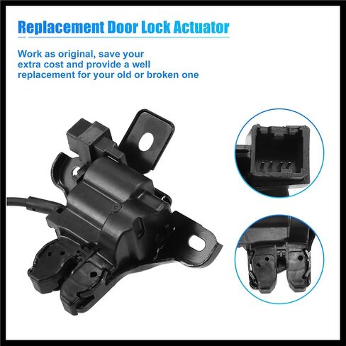 No.FR3Z5443200A Rear Tailgate Trunk Lift Gate Latch Lock Actuator for Ford for Mustang 2015-2023 for Ford Fusion 2013-2020 for Lincoln MKZ 2013-2020 Durable Material in Saudi Arabia