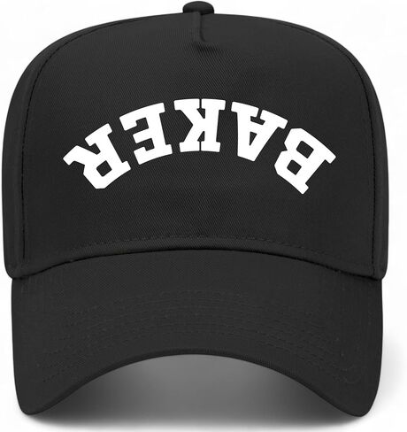 Baker Upside Down Reversed Vintage Trucker Hat | Cooking Baking Bake | Premium Snapback Baseball Hat for Men & Women in Saudi Arabia