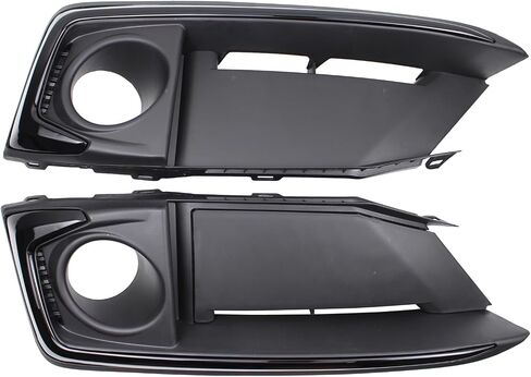 ApplianPar 2Pcs Front Left Driver and Right Passenger Side Bumper Fog Light Cover Bezel for Civic 2019-2021 in Saudi Arabia