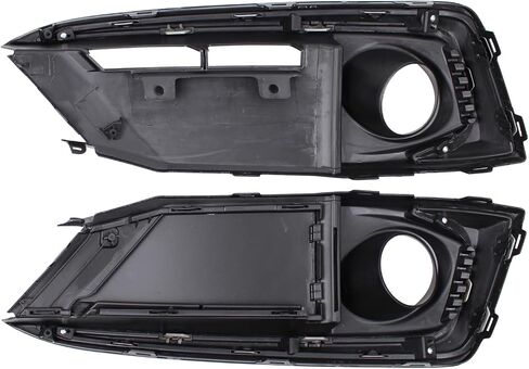 ApplianPar 2Pcs Front Left Driver and Right Passenger Side Bumper Fog Light Cover Bezel for Civic 2019-2021 in Saudi Arabia