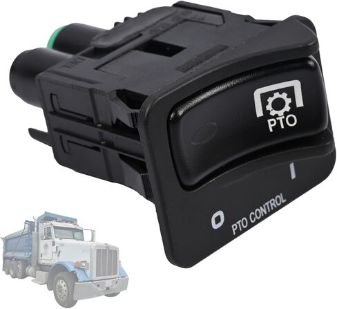 G90-6022-004BN Air Suspension Dump Valve Switch G906022004BN Compatible with Peterbilt Rocker PTO Control Shift Lift Manual Paddle Valve Switch in Saudi Arabia