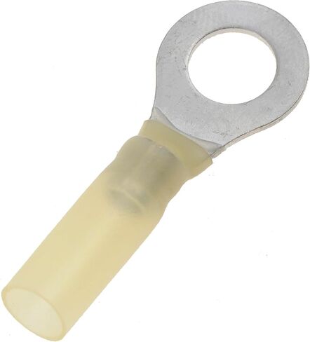 Dorman 85205 12-10 Gauge Ring Waterproof Terminal, 5-16 In., Yellow, 7 Pack Universal Fit in Saudi Arabia