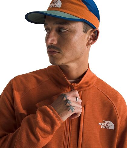 THE NORTH FACE Canyonlands 1/4 Zip Mens Fleece Rusted Bronze Heather Sz M in Saudi Arabia