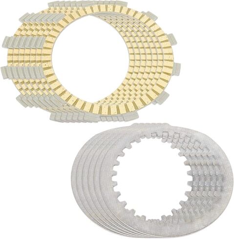 Caltric Clutch Friction And Steel Plates Compatible with Yamaha Dt250 Dt400 1977 1978 1979 in Saudi Arabia