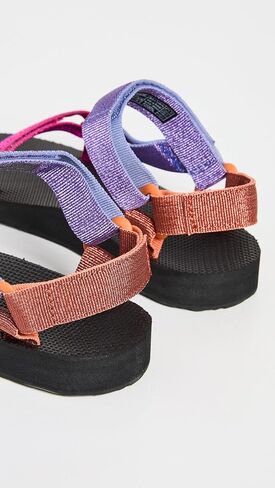 Teva Women's Original Universal Sandal, Metallic Pink Multi, 11 in Saudi Arabia
