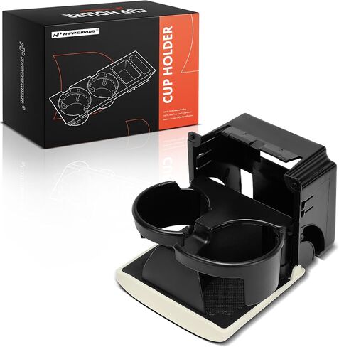 حامل أكواب A-Premium متوافق مع Subaru Outback 2005-2009، Legacy 2005-2009، وحدة التحكم الخلفية، بيج، استبدال # 66150AG01BWA، 66150AG01AWA in Kuwait