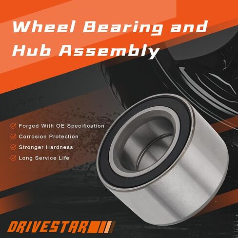 [زوج] محمل العجلة الأمامية DRIVESTAR B35 يسار أو يمين متوافق مع 2004-2011 شيفروليه أفيو/أفيو 5،2013-2015 سبارك، 2005-2008 بونتياك ويف/ويف5 in Saudi Arabia