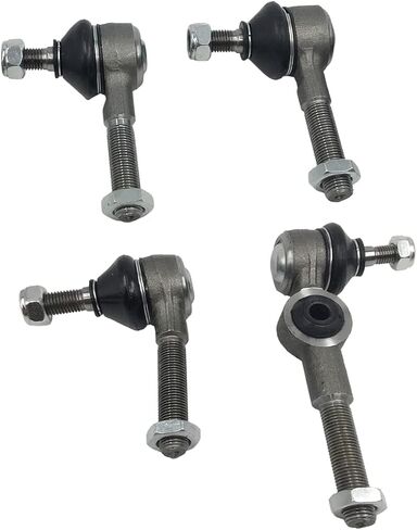‎PartsFlow يناسب VW Beetle/Karmann Ghia 1968-1979 4 قطع طقم تعليق نهاية قضيب الربط الداخلي والخارجي in Saudi Arabia