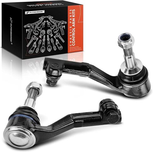 A-Premium 2 x Front Outer Tie Rod Ends, Compatible with BMW 128i 135i 135is 323i 325i 328i 330i 335d 335i 335is M3 X1 Z4 in Saudi Arabia