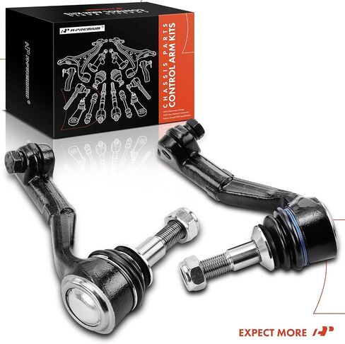 A-Premium 2 x Front Outer Tie Rod Ends, Compatible with BMW 128i 135i 135is 323i 325i 328i 330i 335d 335i 335is M3 X1 Z4 in Saudi Arabia