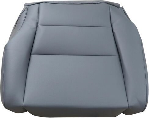 غطاء مقعد بديل من الجلد للسائق والراكب الأمامي من SecosAutoparts باللون الرمادي الداكن متوافق مع Honda CR-V 2007 2008 2009 2010 2011 in Saudi Arabia