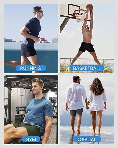 Men's Athletic Shorts - Casual Basketball Shorts with Pockets for Running Workouts. in Saudi Arabia