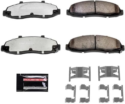 Power Stop Z36-679 Front Z36 Truck and Tow Brake Pads For Ford F-150 1997-2003, Ford F-150 Heritage 2004, Lincoln Blackwood 2002 [Model Specific] in Saudi Arabia