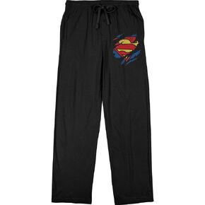 Bioworld Superman Logo Men's Adult Black Pajama Pants in Saudi Arabia