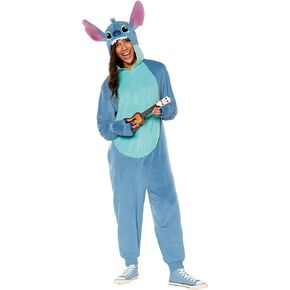 Spirit Halloween Lilo and Stitch Adult Union Suit Costume | Officially Licensed | Couple Costume | TV and Movie Costume in Saudi Arabia
