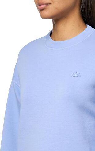 سويت شيرت نسائي من القطن مقاس كبير من Lacoste in Saudi Arabia