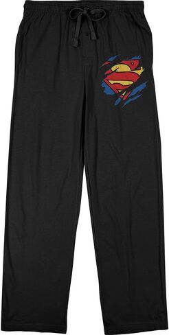 Bioworld Superman Logo Men's Adult Black Pajama Pants in Saudi Arabia
