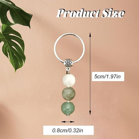New Beginnings Keychain, Moonstone Crystal Keychain Gifts, New Beginnings Gifts for Women, Healing Gifts for Women, Strength Gift New Job Gifts for Women, Inspirational Encouragement, in Saudi Arabia