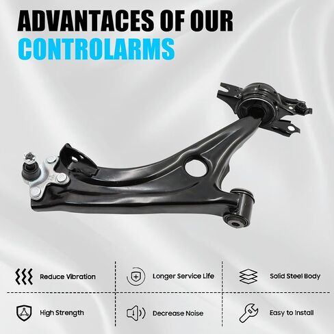GXARTS Front Passenger Lower Control Arm 51350-T20-A00 Compatible With Honda Civic 2022-2024 in Saudi Arabia