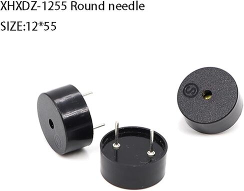 100pcs 1255 Passive piezoelectric Buzzer Environmental Protection high Temperature Low Power Consumption Buzzer in Saudi Arabia