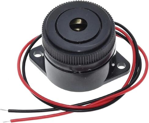 QSI-2910 90DB Buzzer 29.5x24.5mm DC 12V Active piezoelectric Buzzer Continuous Sound in Saudi Arabia