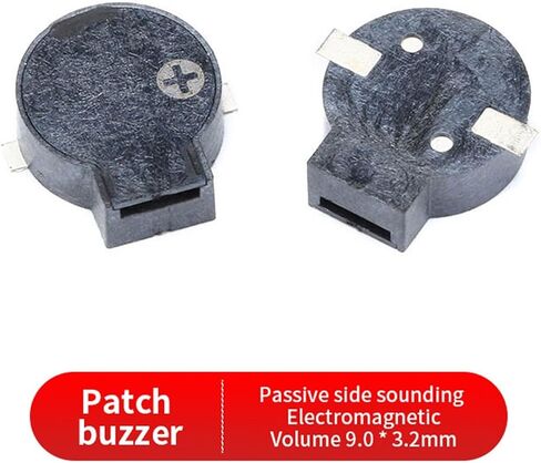 5 قطعة SMD الطنان 5020 7525 8530 9650 3V 3.6V 5V المغناطيسي الصغير النشط السلبي بيزو الطنانة مكبر الصوت (MLT-9650-5V-active) in Saudi Arabia