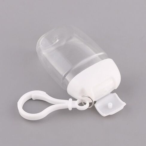 36 Pcs Flip Cap Bottle with Hook Refillable Travel Bottles Multi-function Empty Bottles Empty Hand Bottles Practical Small Bottles Leakproof Travel Bottles Keychain Hand Dispenser in Saudi Arabia