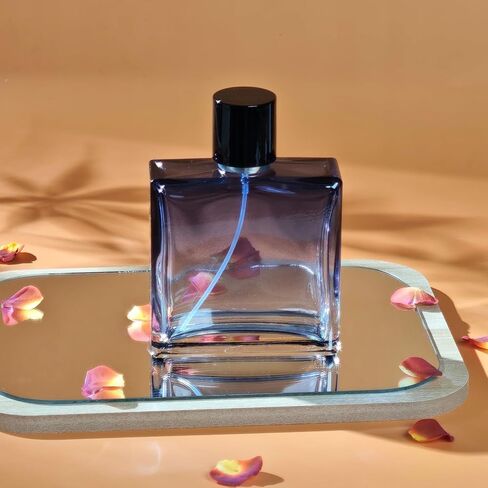 100ml/3.4 Oz Glass Spray Bottle Perfume Atomizer,Empty Refillable Perfume Spray Bottle with 3 Kinds of Dispenser (A3) in Saudi Arabia