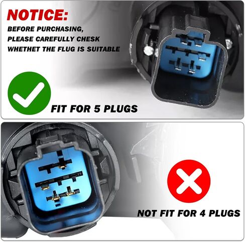 SOCKIR Headlight Assembly without Bulbs [Halogen Type] for 2011 2012 2013 2014 Ford Edge Projector Headlamp Replacement (Right Passenger Side) in Kuwait