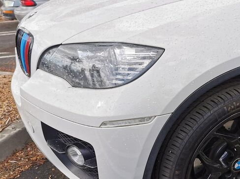iJDMTOY Euro Smoked Lens Front Bumper Side Marker عاكس المصابيح المتوافقة مع 2008-2014 BMW E71 X6، 2010-2013 BMW E70 X5M، استبدل مصابيح OEM العنبر Sidemarker in Saudi Arabia
