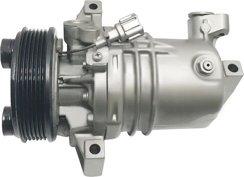RYC AC Compressor and A/C Clutch EG890 (Fits Nissan Versa 1.8L 2010, 2011, 2012; Fits Nissan Cube 1.8L 2009-2010. Compressor Model: CR-10. 6-Groove Pulley) in Saudi Arabia