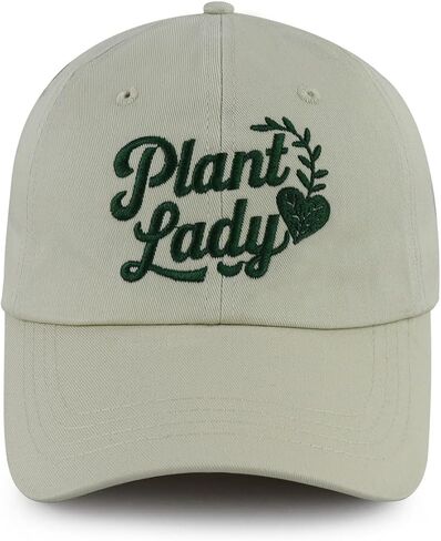 Plant Lady Hats for Women, Adjustable Embroidered Gardening Baseball Cap in Saudi Arabia