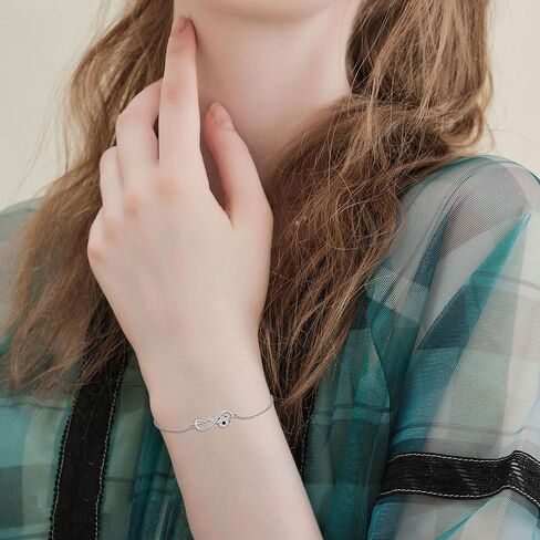 AA Sobriety Bracelet Sterling Silver Alcoholics Anonymous Sober Recovery Jewelry for Women in Kuwait