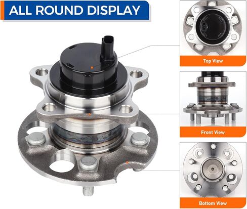 PAROD 512282 512283 Rear FWD Wheel Bearing and Hub Assembly Compatible with Lexus RX330 2004-2006, RX350 2007-2009, RX400h 2006-2008, For Toyota Highlander 2004-2007 in Saudi Arabia