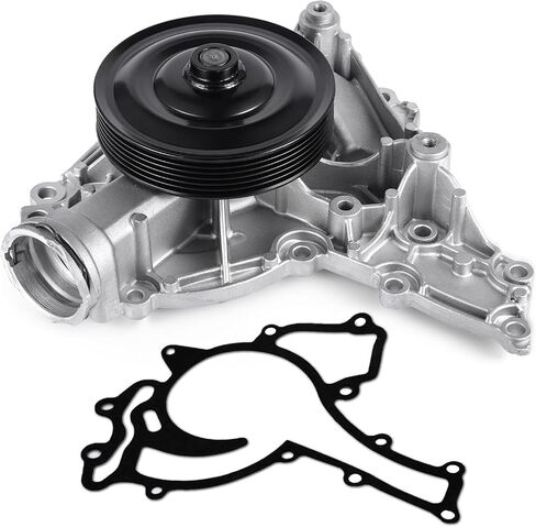AW6142 Water Pump Kit With Gasket 2722000901 (For V6 3.0L 3.5L) Fit For Mercedes Benz 06-07 C230 C280 /08-12 C300 GLK350 /06-11 C350 E350 ML350 R350 /06-09 CLK350 SLK280 /09-11 SLK300 in Saudi Arabia